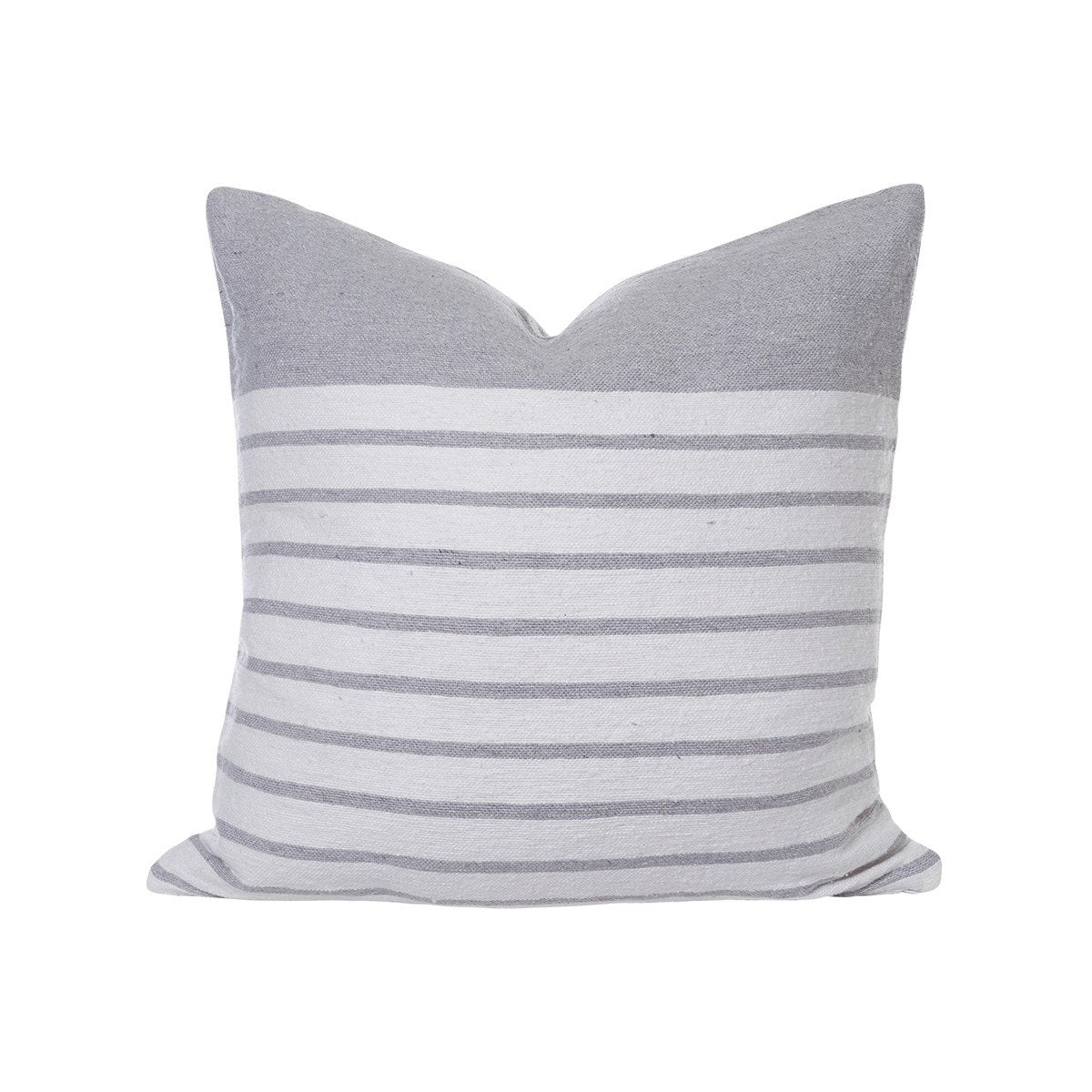 Cotton & Linen Square Pillow, Sailor Stripe