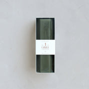 Hexagon Pillar Candle, Moss