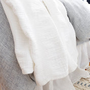 Nantucket Queen Matelasse Coverlet, White