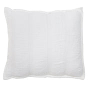 Nantucket Euro Sham, White