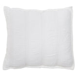 Nantucket Euro Sham, White