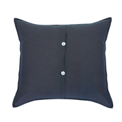 Parker Linen Queen Duvet Set, Navy