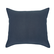 Parker Linen Queen Duvet Set, Navy
