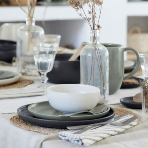 Pacifica Soup/Cereal Bowl, Vanilla, Set of 6