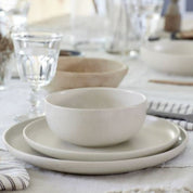 Pacifica Dinner Plate, Vanilla, Set of 6