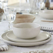 Pacifica Side Plate, Vanilla, Set of 4