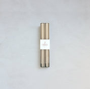 Ribbed Taper Candle, Set of 2, Parchment
