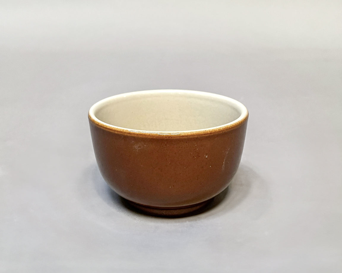 Poterie Renault Brown Bowl- (0.5 L) Brown-- Large