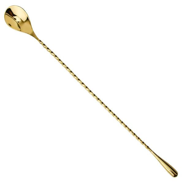 Japanese Style Tear Drop Bar Spoon, Gold