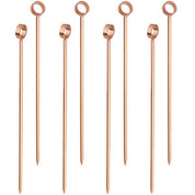 Professional Cocktail Picks, Set of 8, Copper