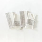 Riviera Napkins, Grey, Set of 4
