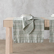 Multistripe Runner, Forest Green and Natural