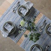 Multistripe Runner, Indigo and Natural