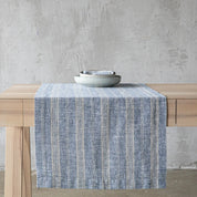 Multistripe Runner, Indigo and Natural