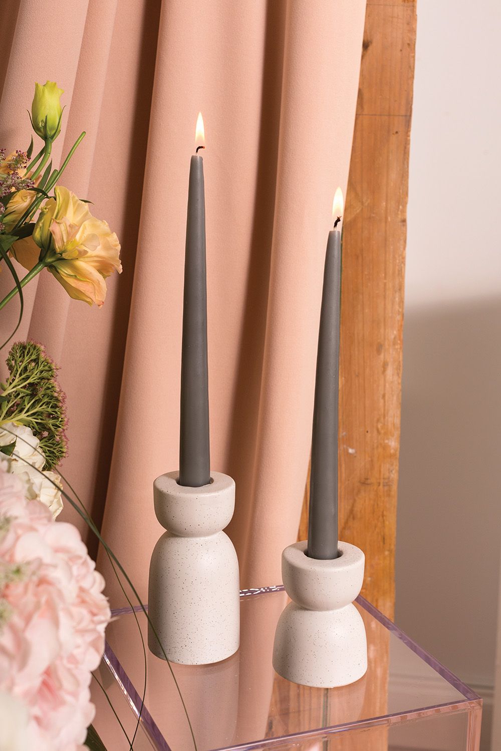 Sabi Candlestick Holder, Tall