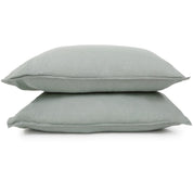 Parker Linen Queen Duvet Set, Sage