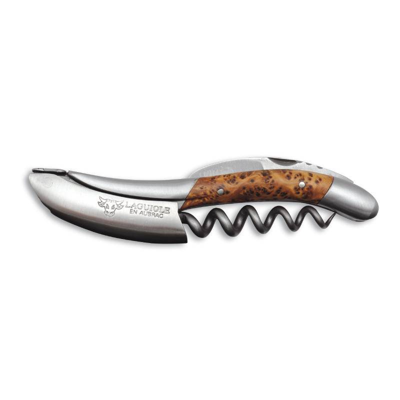 Laguiole en Aubrac Sommelier Corkscrew, Juniper Wood