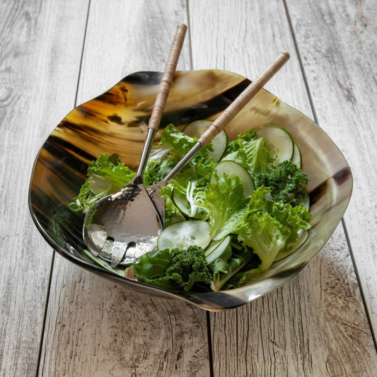 Horn Wavy Round Bowl