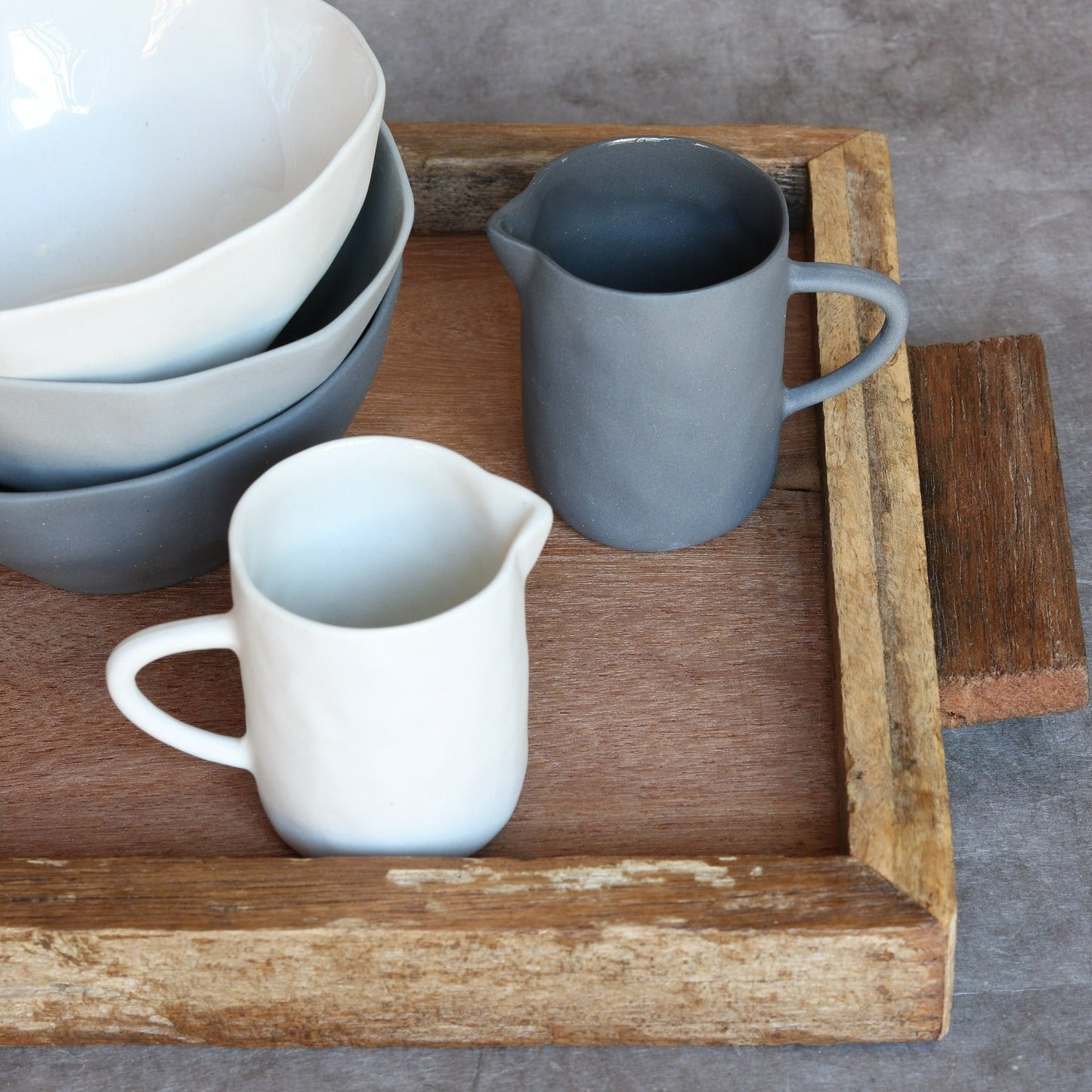 Reclaimed Wood Tray Square, Small
