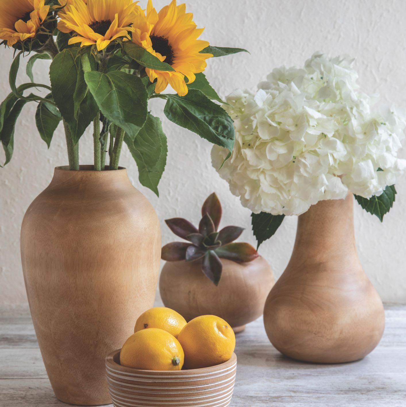 Kiln Mango Wood Classic Vase