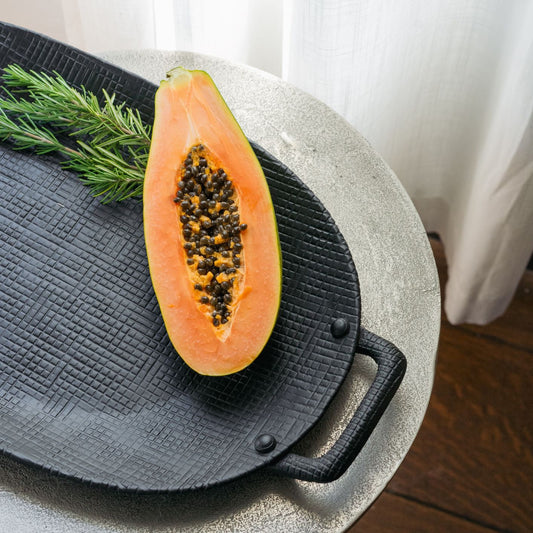 Wallis Aluminum Tray with Handles, Large