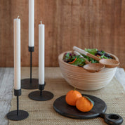 Kent Black Candlestick, Medium