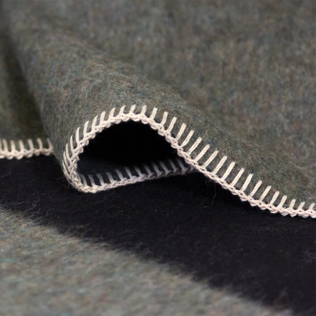 Siempre Blanket, Surplus with Black Stripe