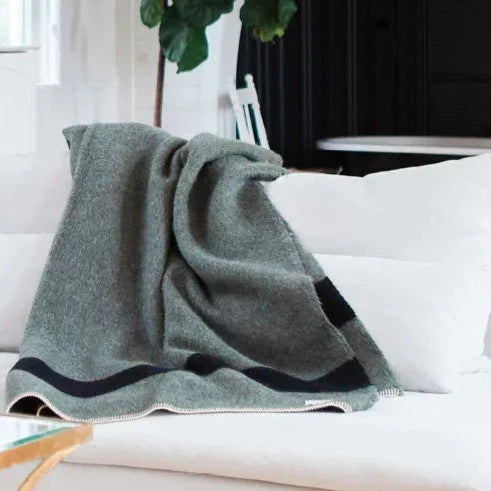 Siempre Blanket, Surplus with Black Stripe