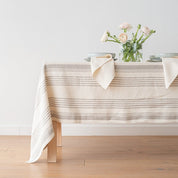 Linum Tablecloth, Cream