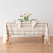 Linum Tablecloth, Cream