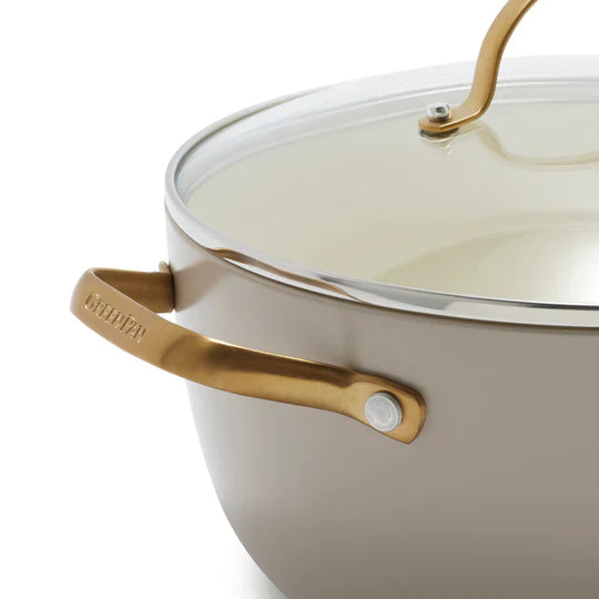 Reserve Cookware 10 Piece Set, Taupe