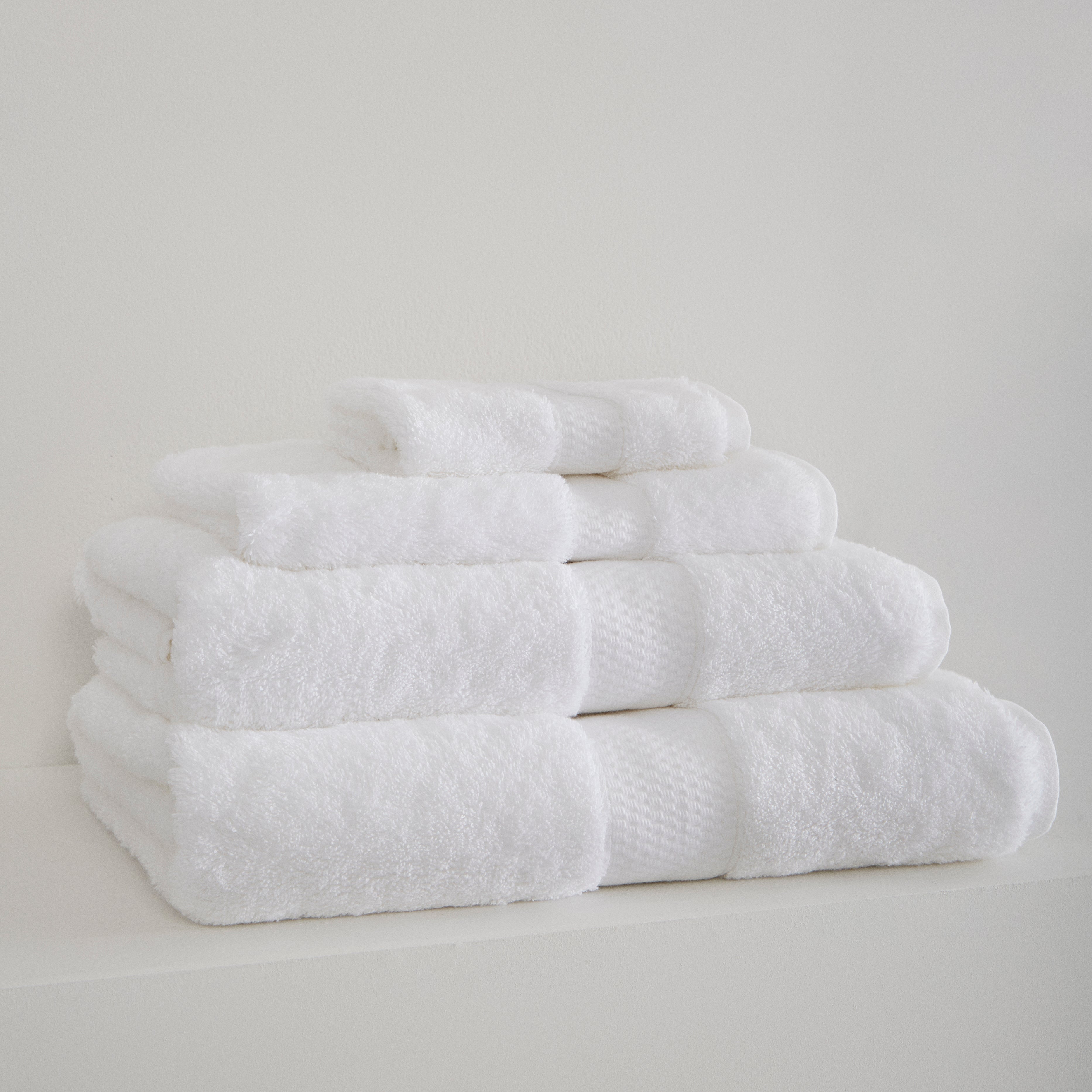 City Hand Towel, White