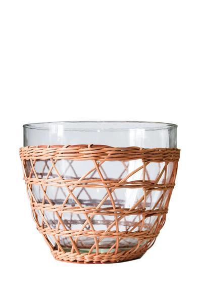 Rattan Cage Medium Salad Bowl - Le Marché Pop Up