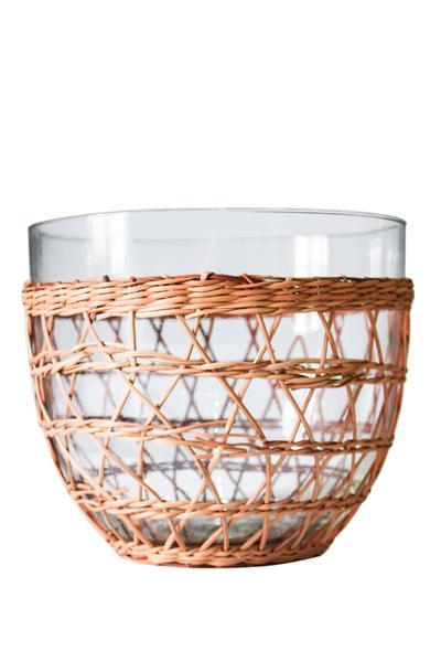 Rattan Cage Large Salad Bowl - Le Marché Pop Up