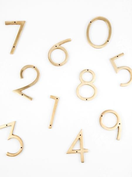 Orban & Sons Brass Number "0" - Le Marché Pop Up