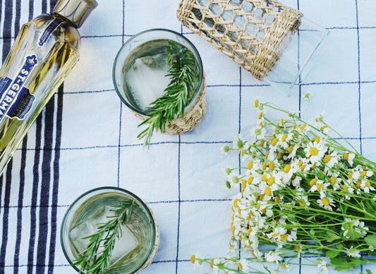 Seagrass Cage Highball Glass