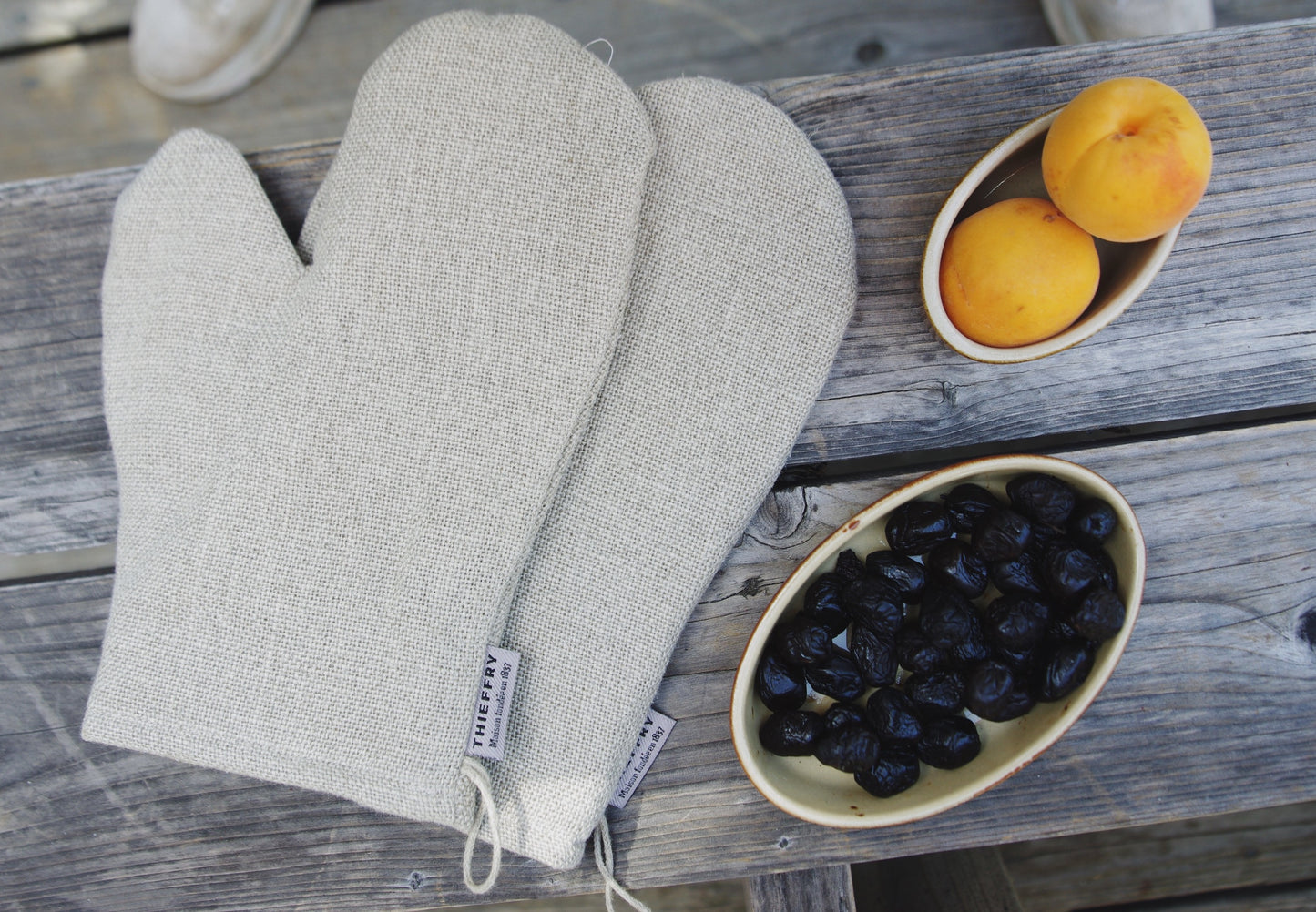 Thieffry Bagatelle Linen Oven Mitt